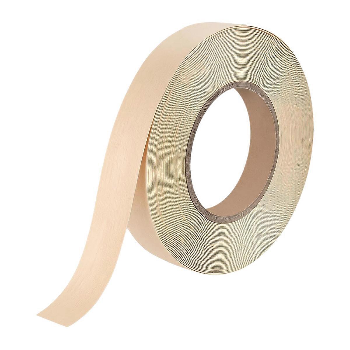 Birch Edge Banding, 3/4 Inch X 50 Ft Wood Veneer Roll Pre-Glued, Flexible Edge Band for DIY & Profe