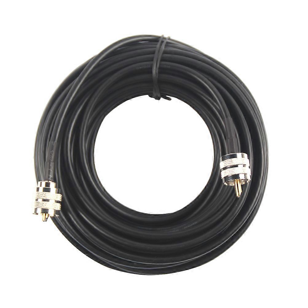 Black Coax Cable 259 to 259 Cable for Antenna
