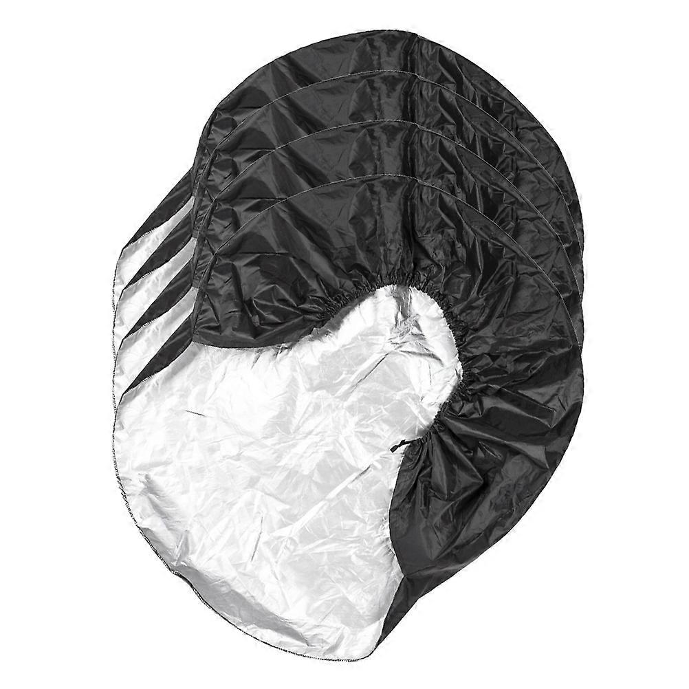 Tire Covers for Trailers Tire Protective Covers Ensure Cleanliness 4Pcs