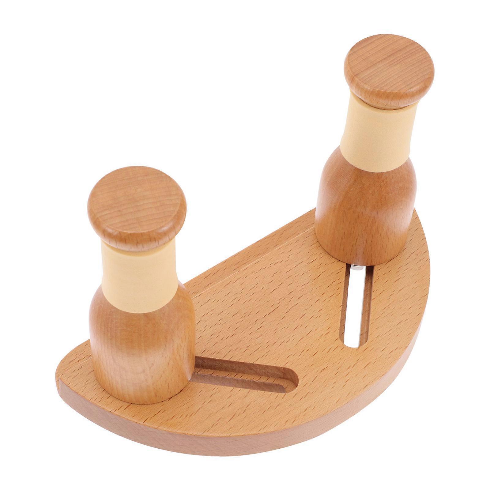 Khaki Solid Wood Guitar Hook for Guitar Wall-Mounted Instrument Hanger