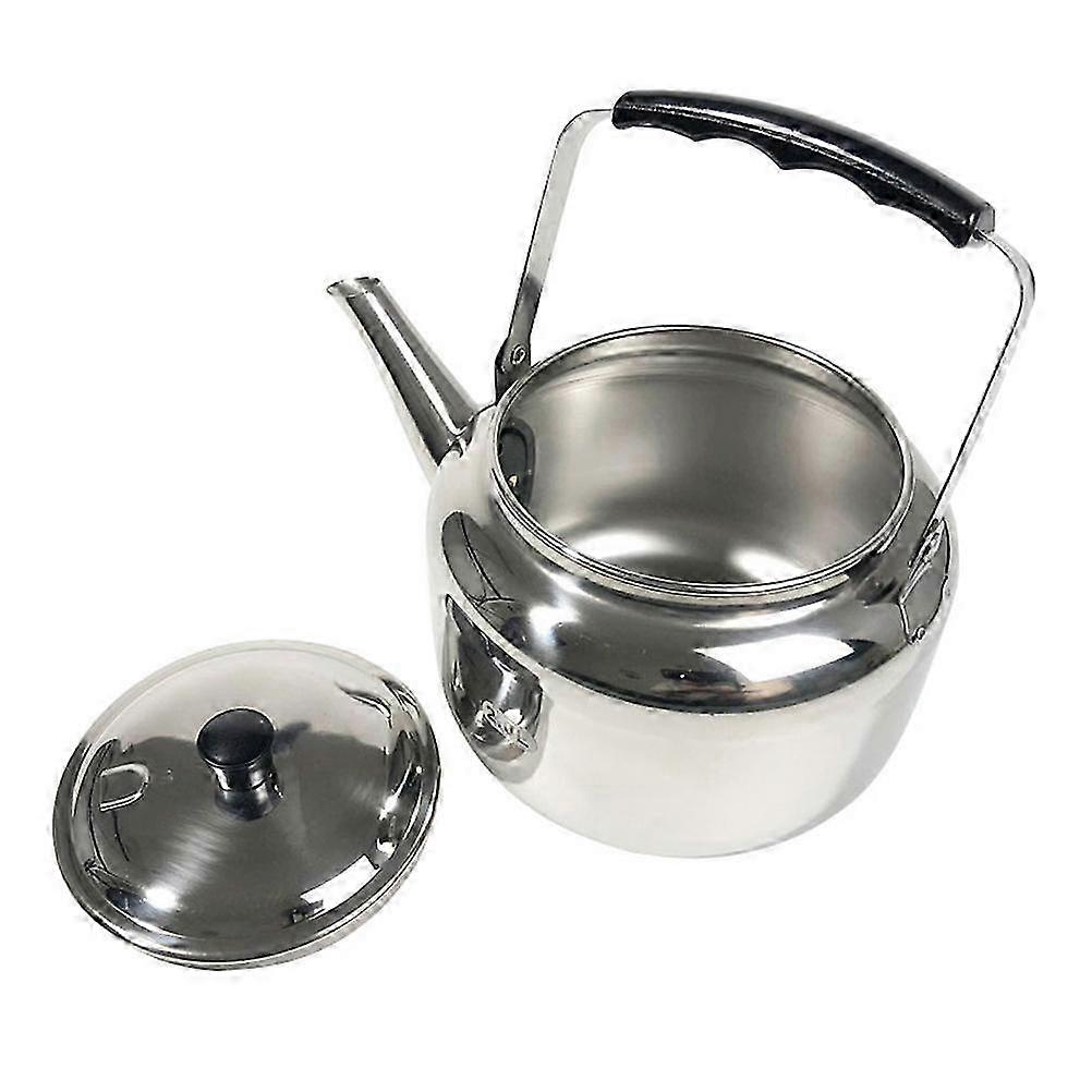 Stainless Steel Kettle 4L Lightweight Portable Large Capacity Water Boiler