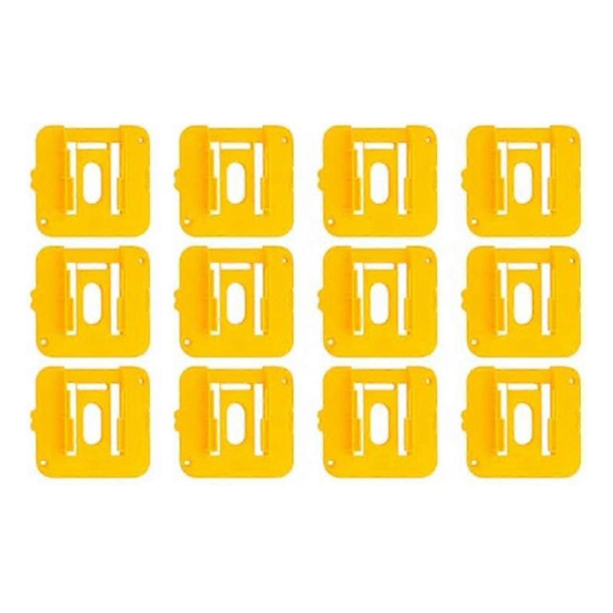 12Pack Battery Holder for 20V Battery Mounts Dock Holder
