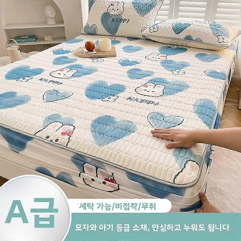 الأم والرضع فئة اللاتكس الثلج الحرير تبريد الفراش مجموعة المحملة قطعة غطاء كامل المفرش الحديثة بسيطة Sle البوليستر ...