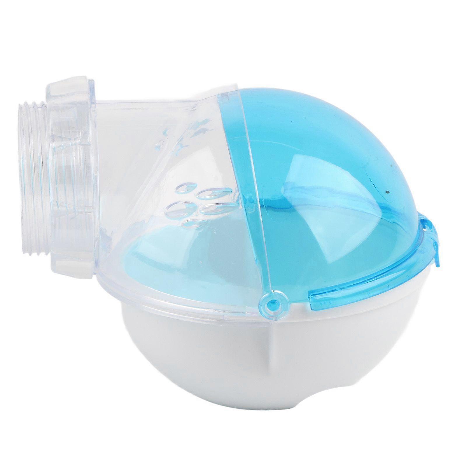 13cm Lovely Hamster Running Exercise Wheel Plastic Small Pet Toy Rat Running Play Toy (Blue)