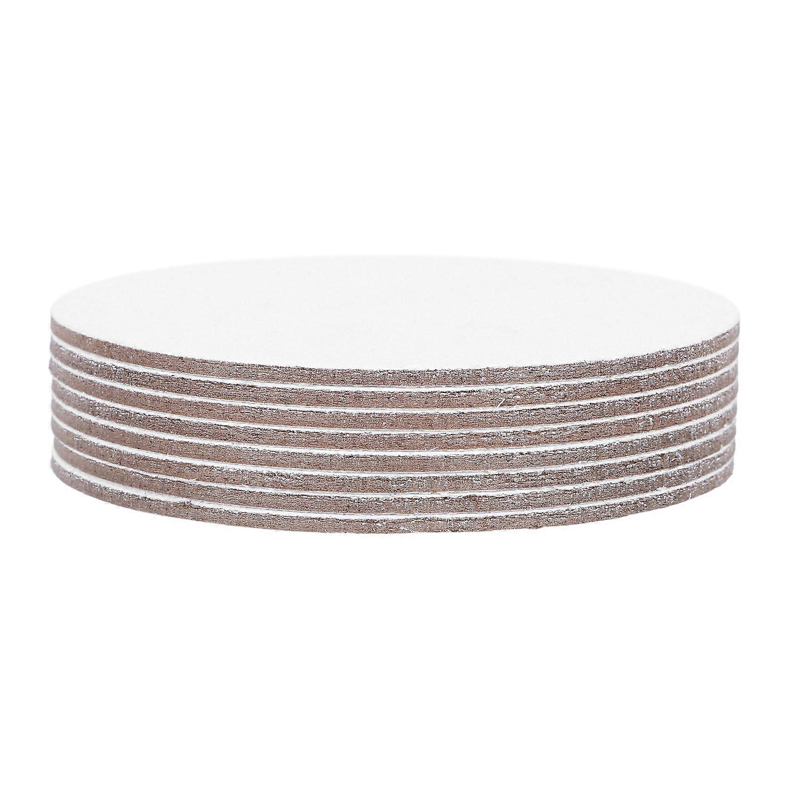 Canvas Drawing Board Round Shape for Painting 32Pcs Premium White Set