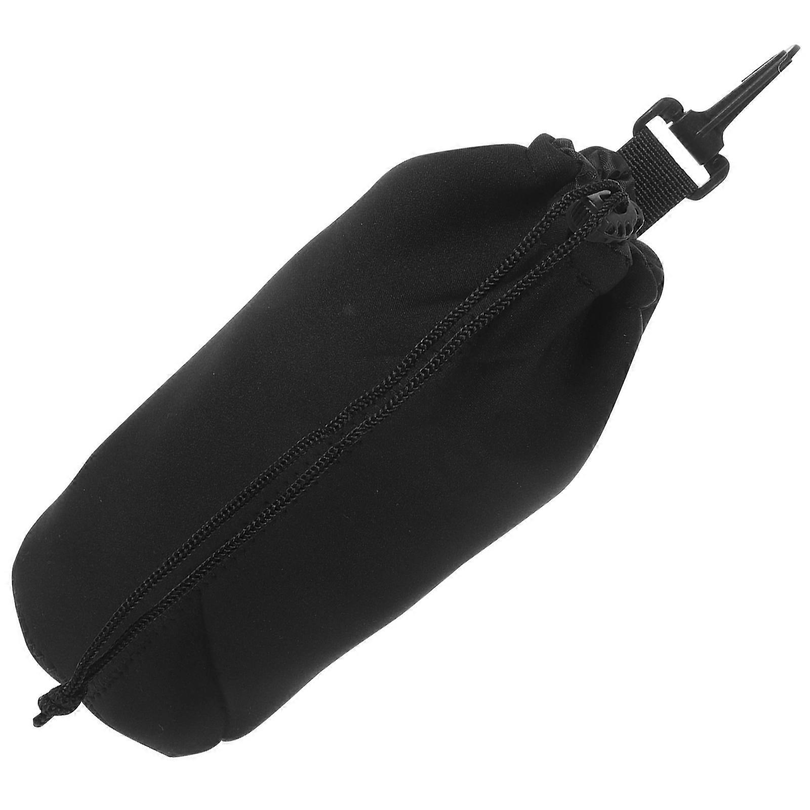 Camera Lens Shockproof Pouch Protective for 4Pcs Black Storage Bag