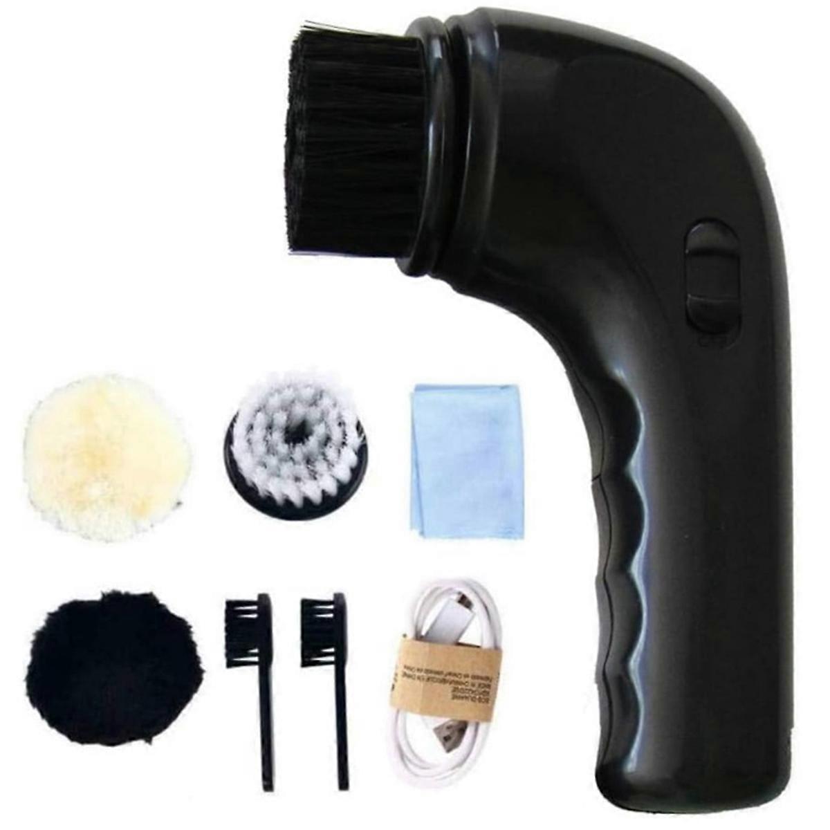 Electric Shoe Brush Machine Polishing Brushes USB Interface Charging Multifunction Handheld High Pow