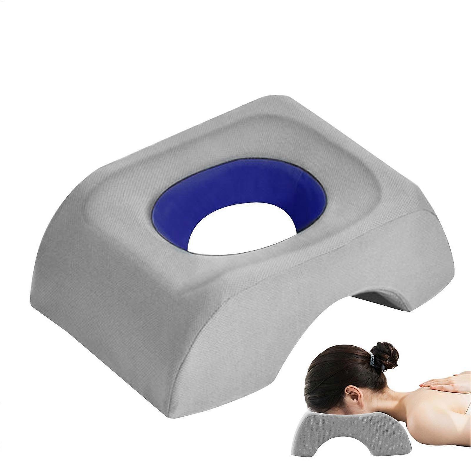 Face Pillow Massage Pillow For Face Square Face Cradle Face Down Cushion Ergonomic Breathe Easy Pillow For Bed