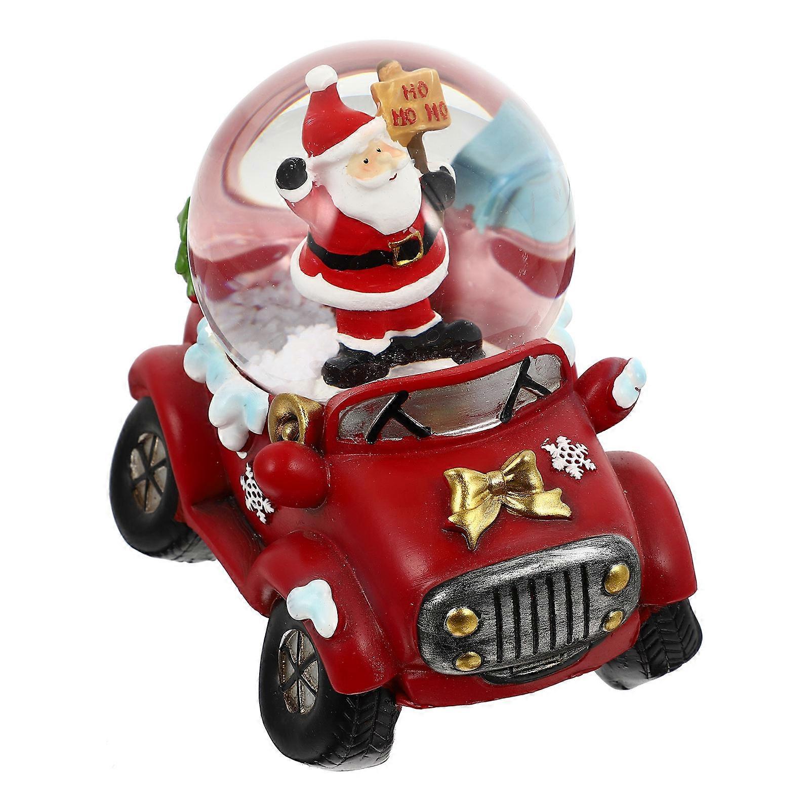 Luminous Crystal Ball Xmas Ornament Creative Decor 5Pcs Set