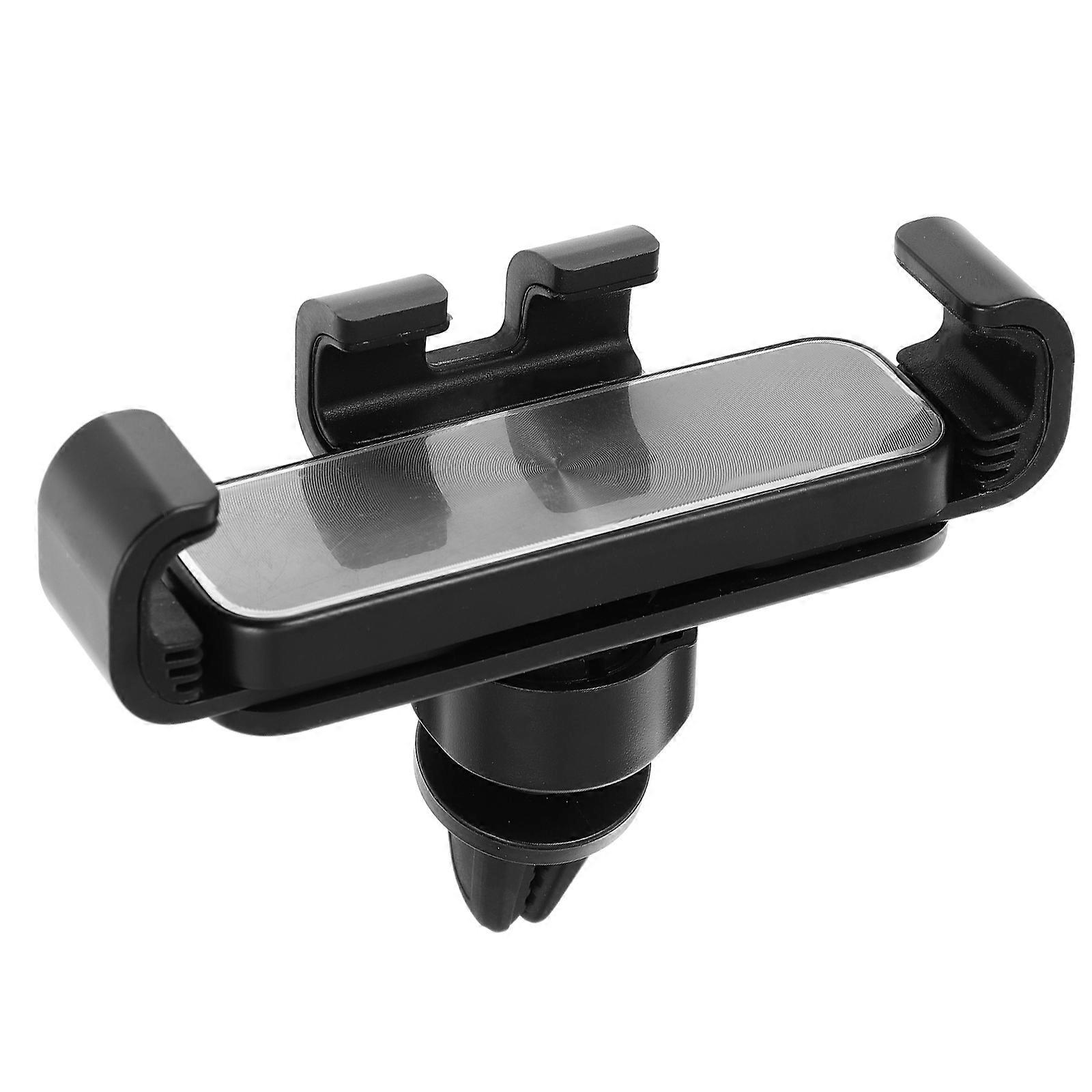 Car Navigation Phone Holder 2Pcs Square Mobile Phone Holder For Drivers Car Use Black Durable and Practical