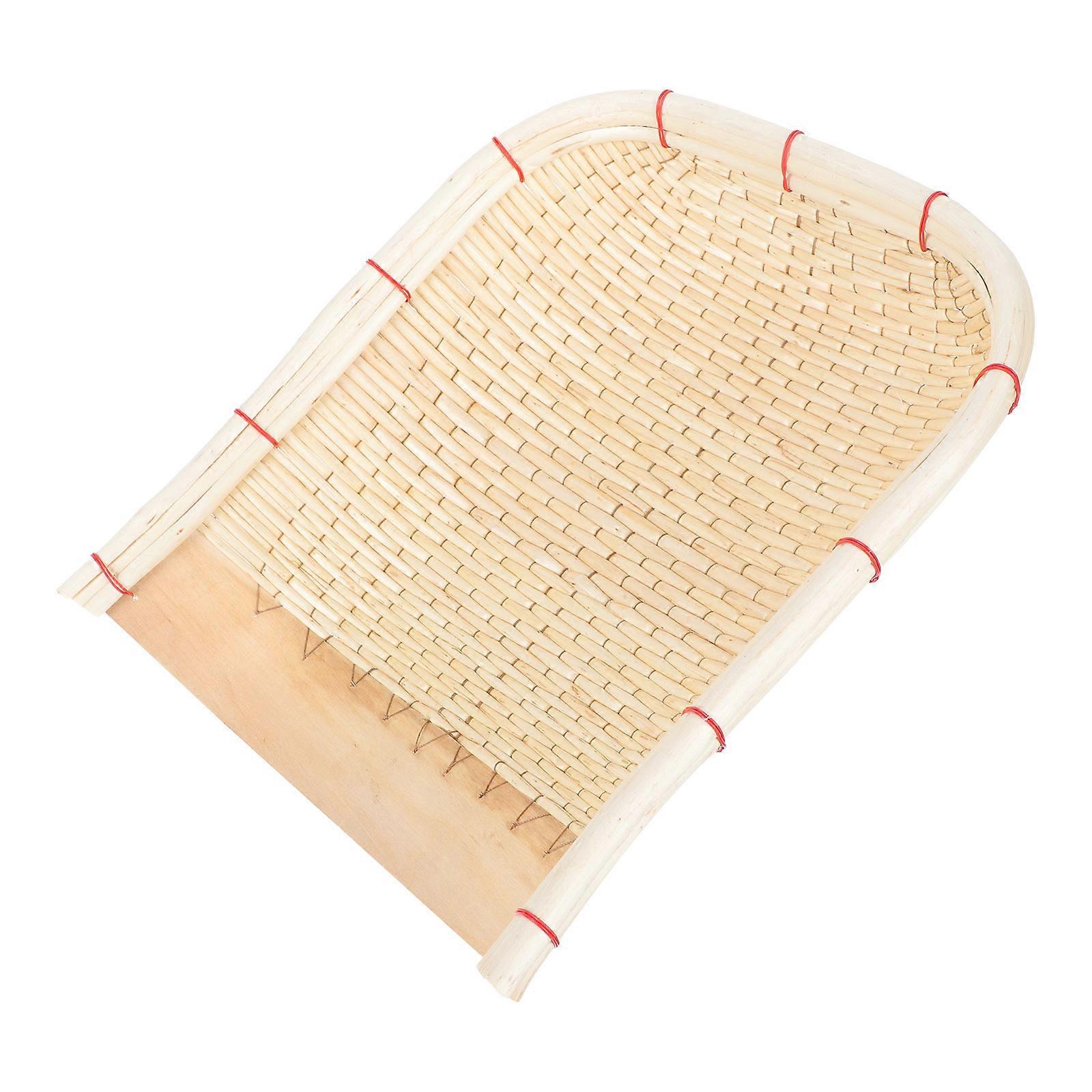 Woven Vegetable Basket Handmade Fruit Storage Basket for Storage 2Pcs