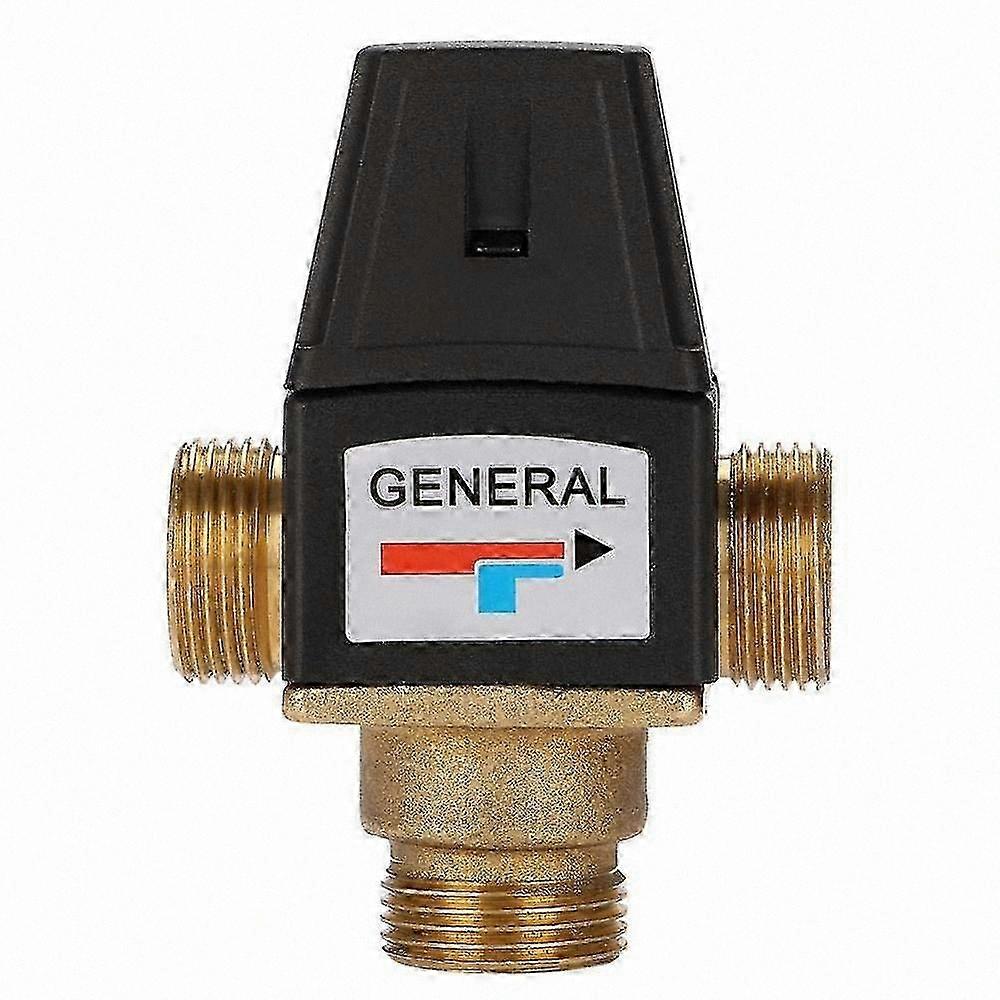 Brass Thermostatic Mixer Valve DN20 for Solar Heater Temperature Regulation