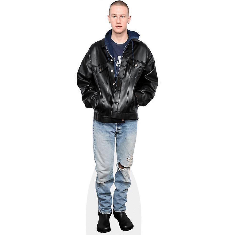 Malcolm Hobert  (Leather Jacket) Cardboard Cutout (lifesize OR mini size). Standee. Stand Up.