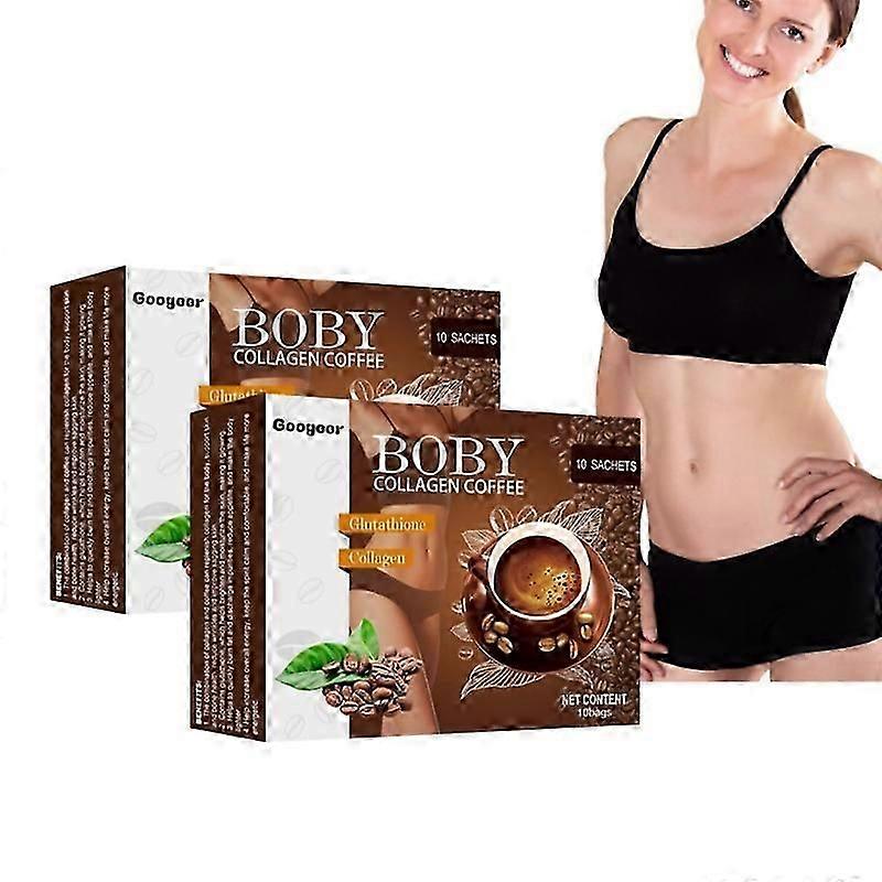 2boxes قهوة كولاجين من اليابان ، كولاجين قهوة ، جلوتاثيون كولاجين قهوة التخسيس