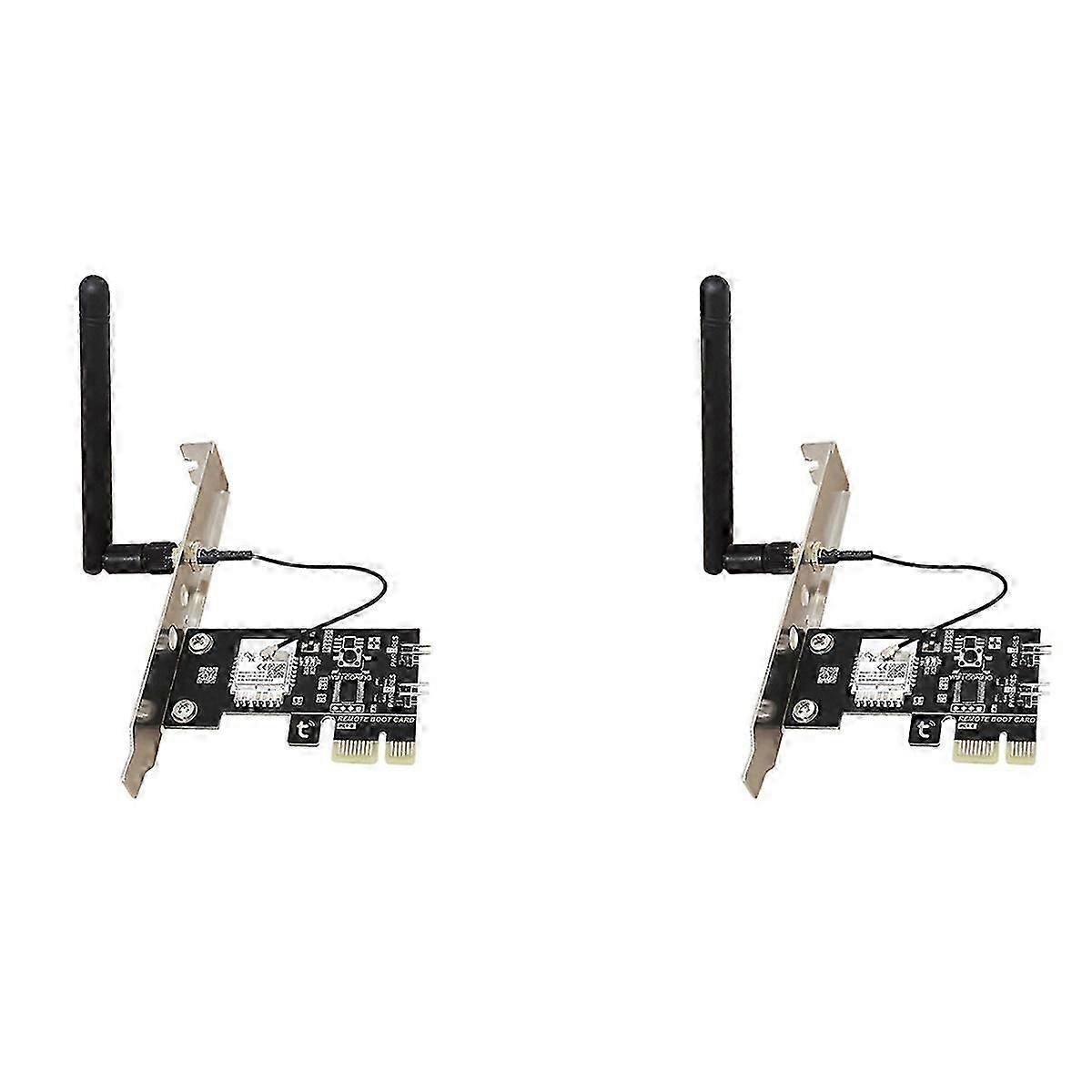 2X TUYA Smart Computer Power Reset Switch WiFi Computer on/Off Switch Module APP Control Timer/Voice