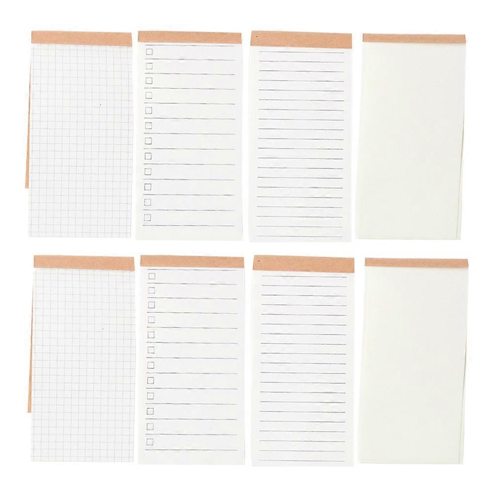 Portable Notepad for Student Use with 16Pcs Small Plan Book Memo Pads