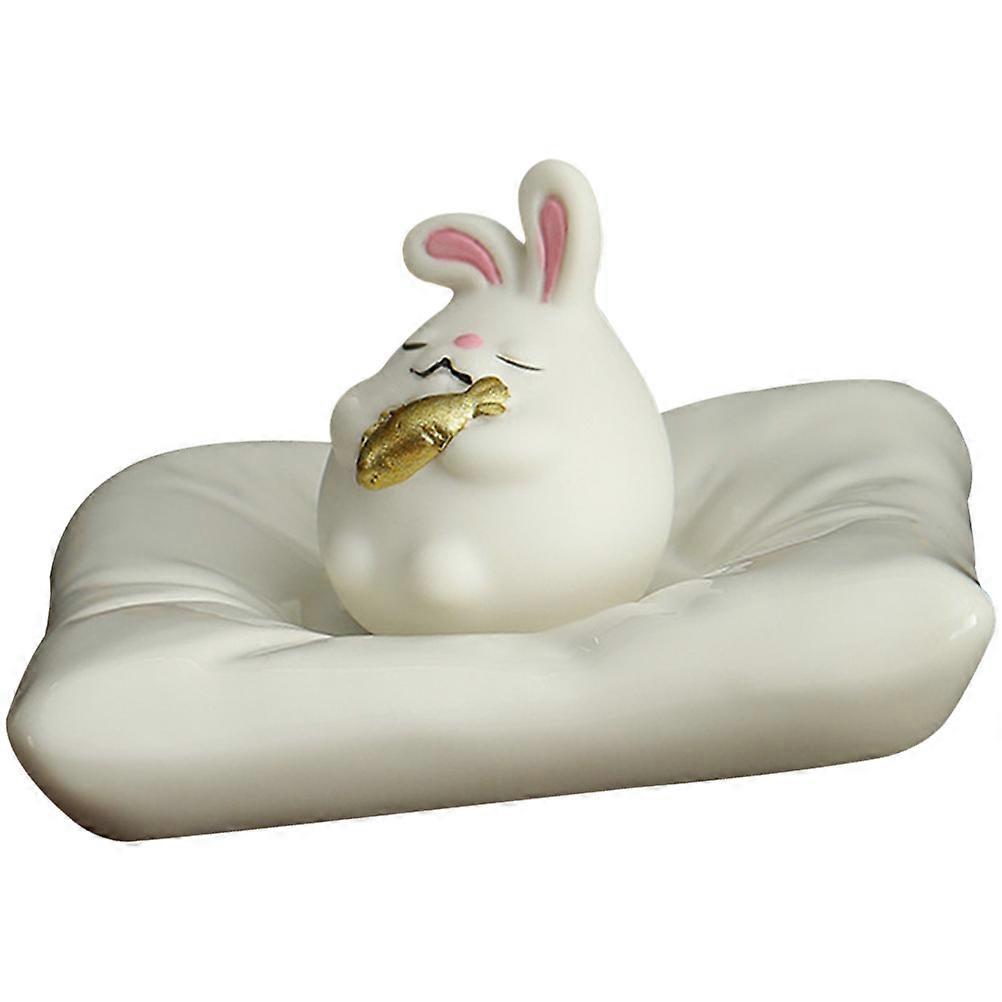 Rabbit Design Incense Burner Desktop Incense Holder for Relaxation 5Sets
