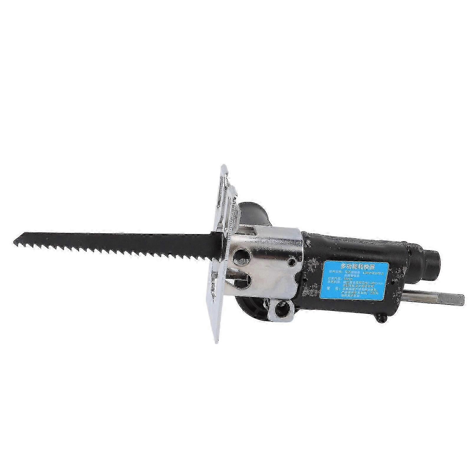 Electric Reciprocating Saw Portable Handheld Tool for Wood Cutting with Lock Button