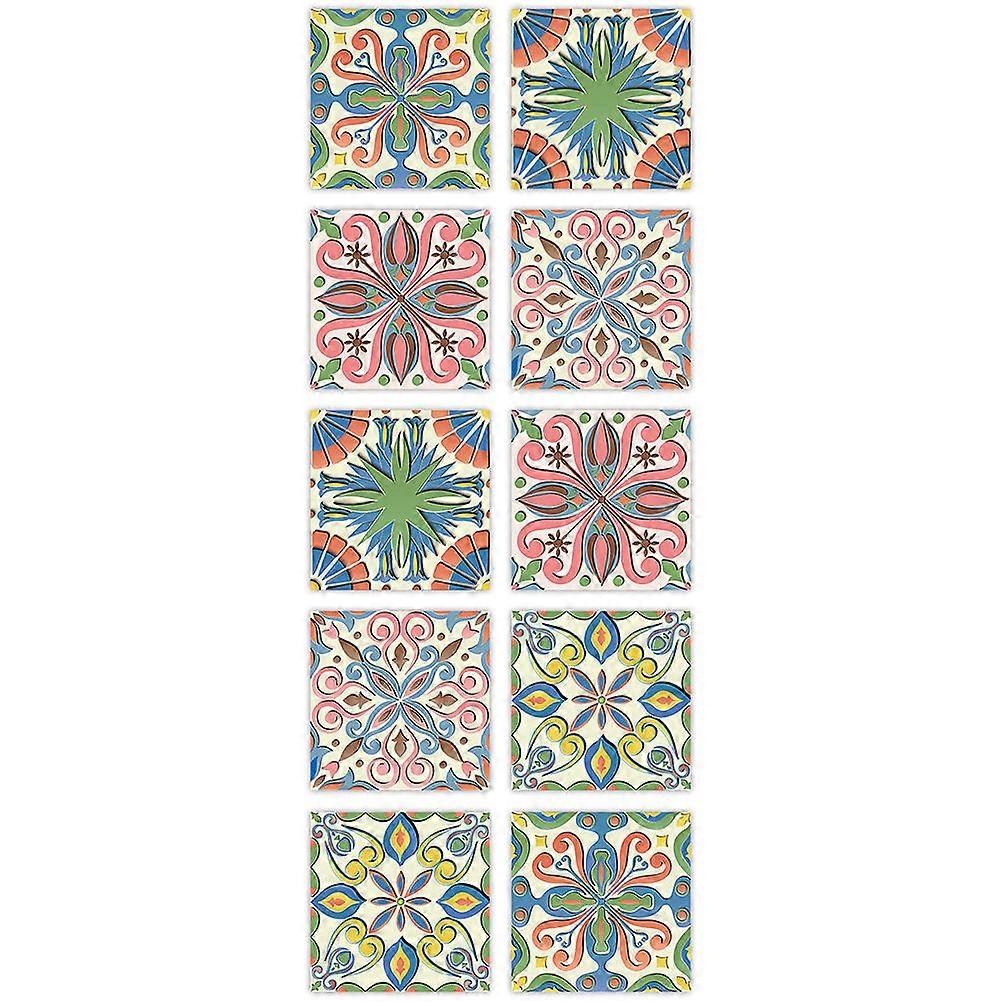 Tile Sticker Self Adhesive for Decoration 50Pcs Kitchen Wall Art