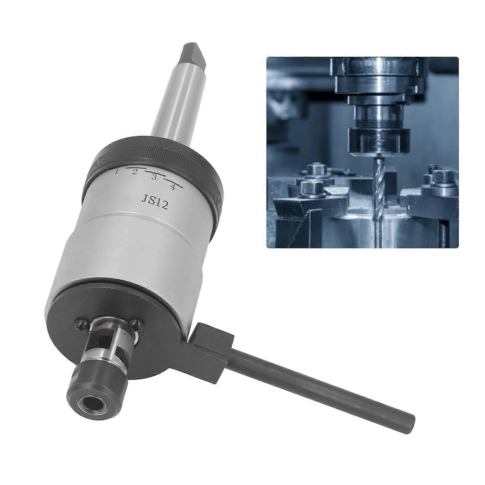 Reversible Tap Chuck Set J4612 HSS with 2MT & 3MT Shanks, 2 Collets