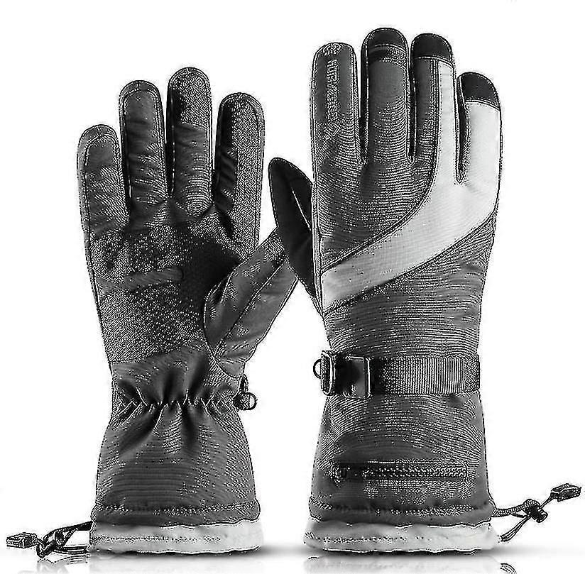 Γάντια σκι αδιάβροχα και αντιανεμικό χειμερινά γάντια σκι ανδρών και γυναικών