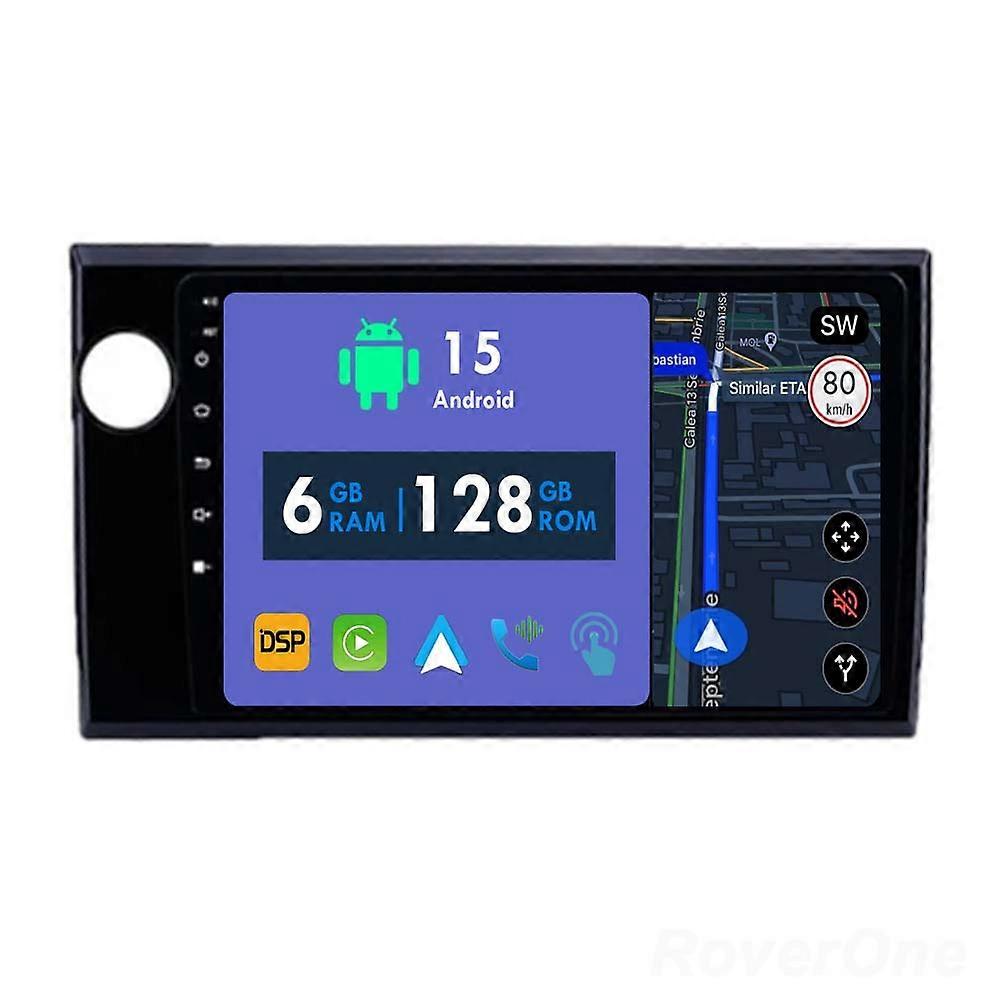 Car Radio 6G+128G CarPlay GPS Navigation Head Unit for Honda BRV BR-V 2015 - 2019 Android Auto Bluetooth Stereo Touch Screen