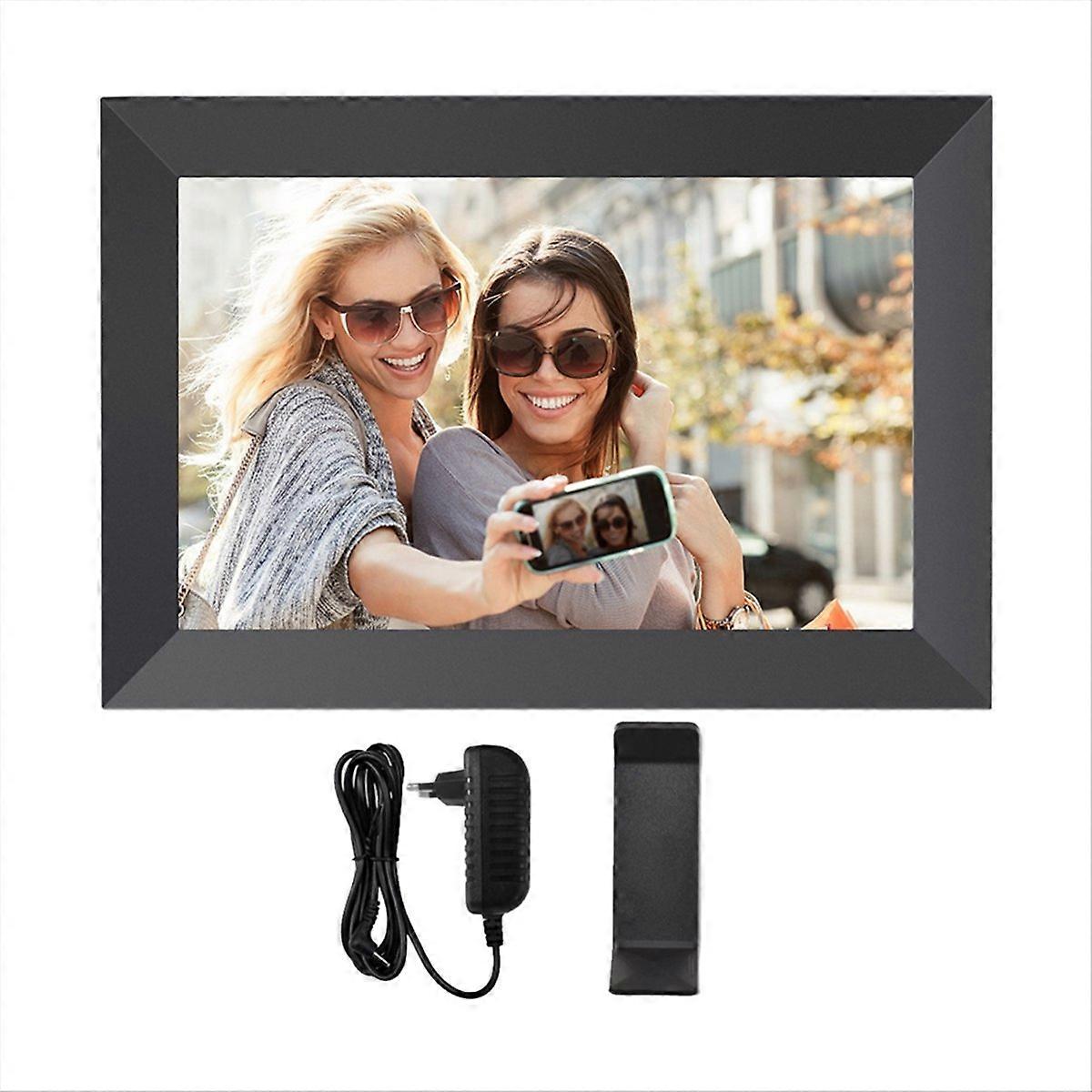 Cadre photo numérique 10,1 pouces 32 Go WiFi Prise UE