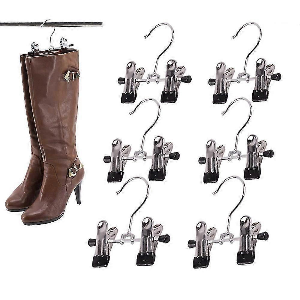 25-26 Double Adjustable Clips Hanger Ultra Thin Boot Holder