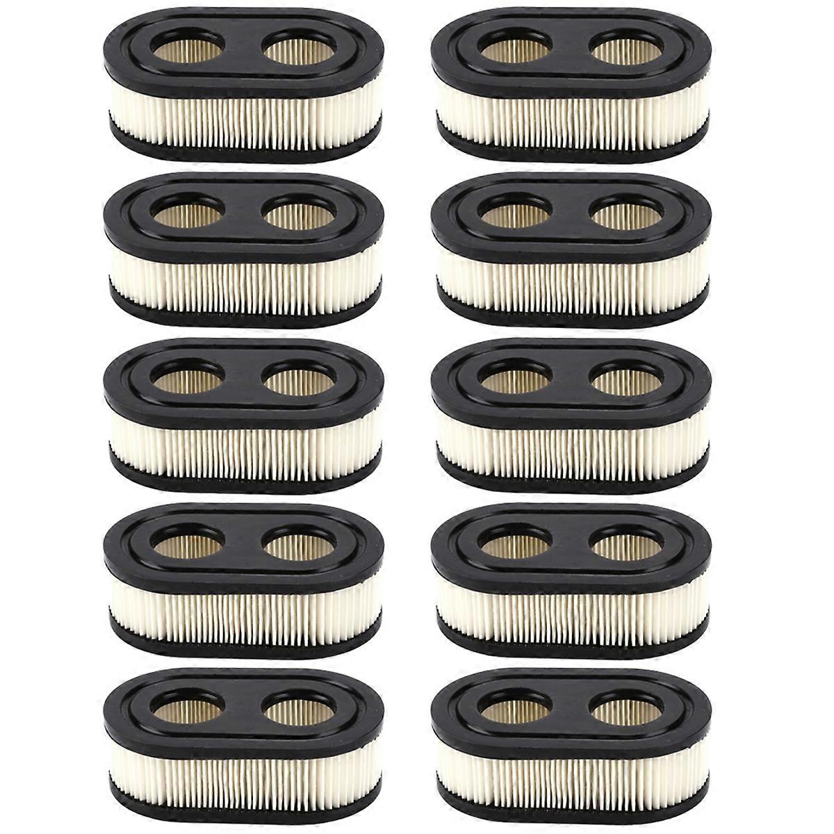 10pcs Lawn Mower Air Filter Fit for for Stratton 593260/798339 Replacement Engine Element Device Accessory