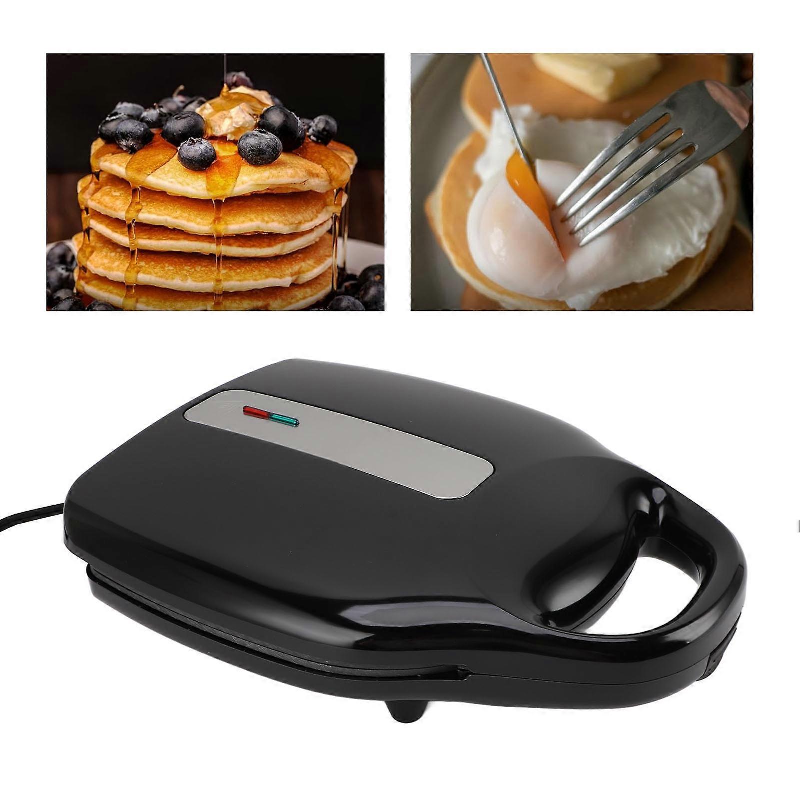 1400W חשמלי פנקייק יצרנית 6 חריצים 3.5 אינץ' דו צדדי חימום אנטיסטיק בקרת טמפרטורה חכמה Arepa Maker לארוחת בוקר תקע האיחוד האירופי 220V 