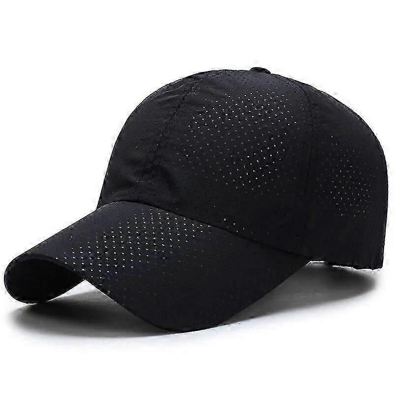 Ms. Men's Summer Quick-drying mesh Hat Summer Quick-drying Fabric Slim Running Cap Bone Breathable golf Hat