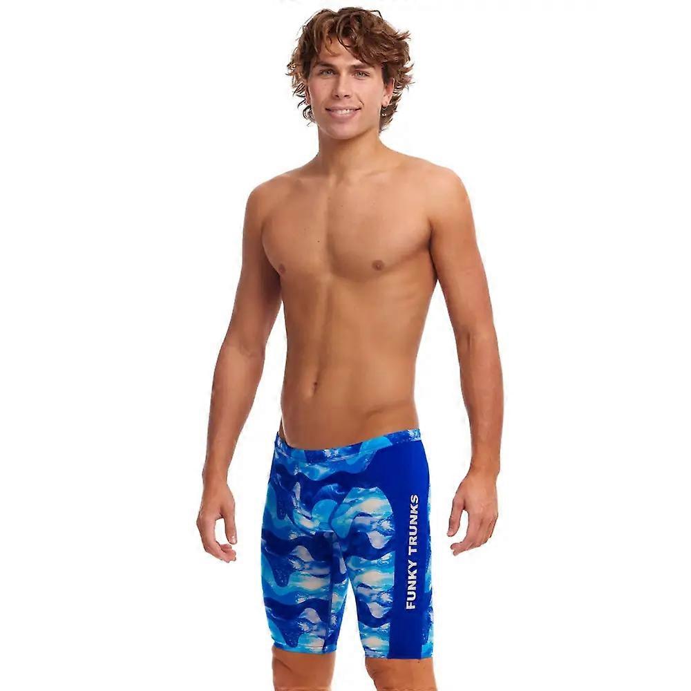 Funky Trunks Dive In Swim Jammers - Blue