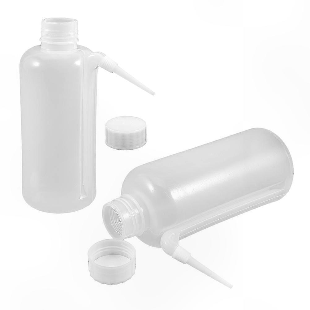 500ml Transparent Squeeze Bottles for Condiments, Easy Portion Control, 2-Pack, Ideal for Home and Commercial Use