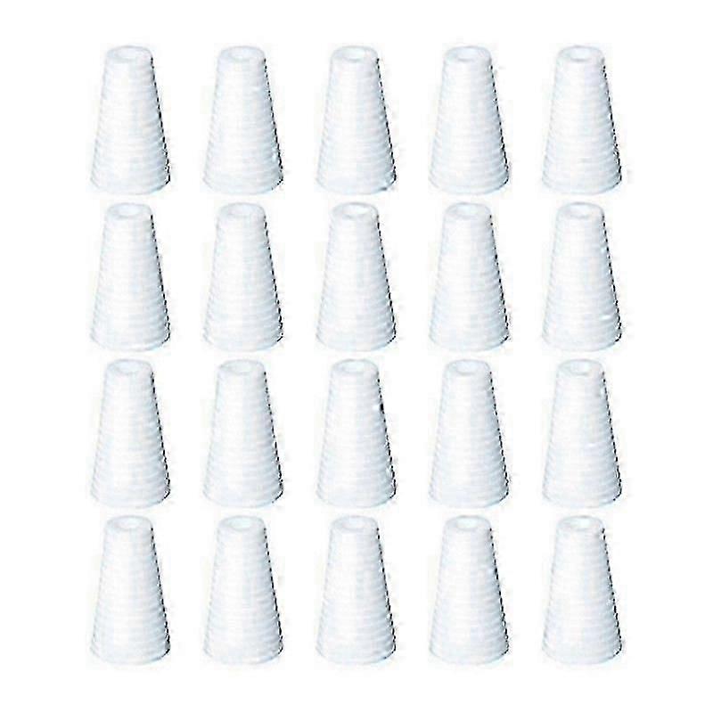 20PCS Blind Pull Cord Knobs White Blind Cord Holder White Pull Cord Pendants Downward End Window Blind Pull Cord Pendant