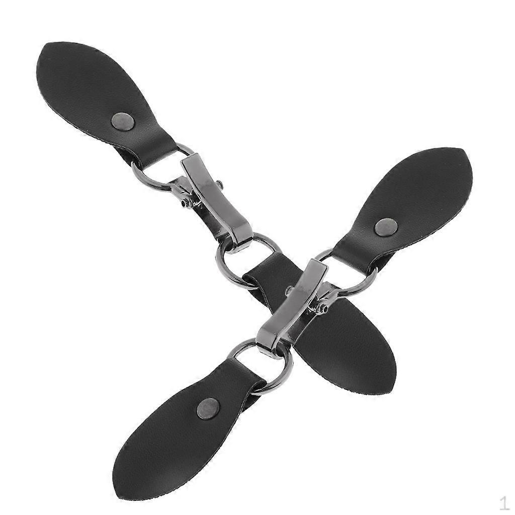 2 Piece Clasps Leather Toggle Buttons