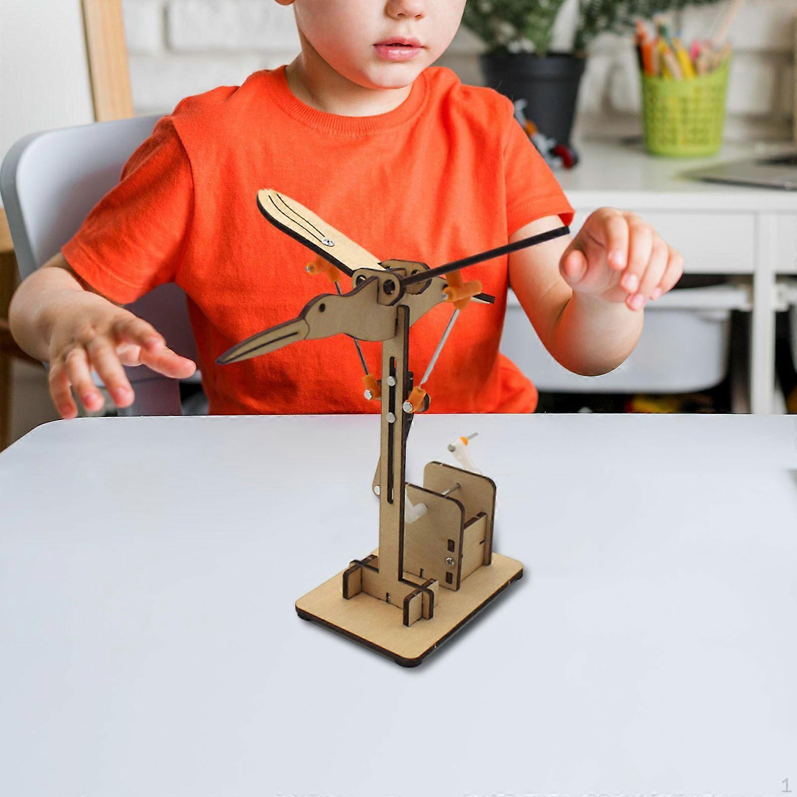 3D Assemble Goose Model DIY Science and Physics Experiment Kit Manual Operates Hobbies Gifts