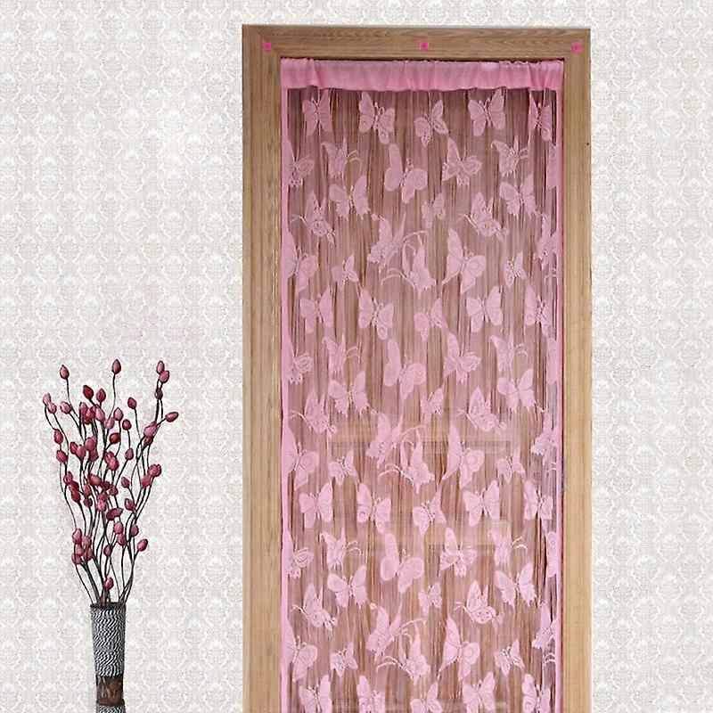 1PC Hanging String Festival Window Curtains Window Panels Divider Net 100*200cm Door Fly Screen Doorway Line Curtains