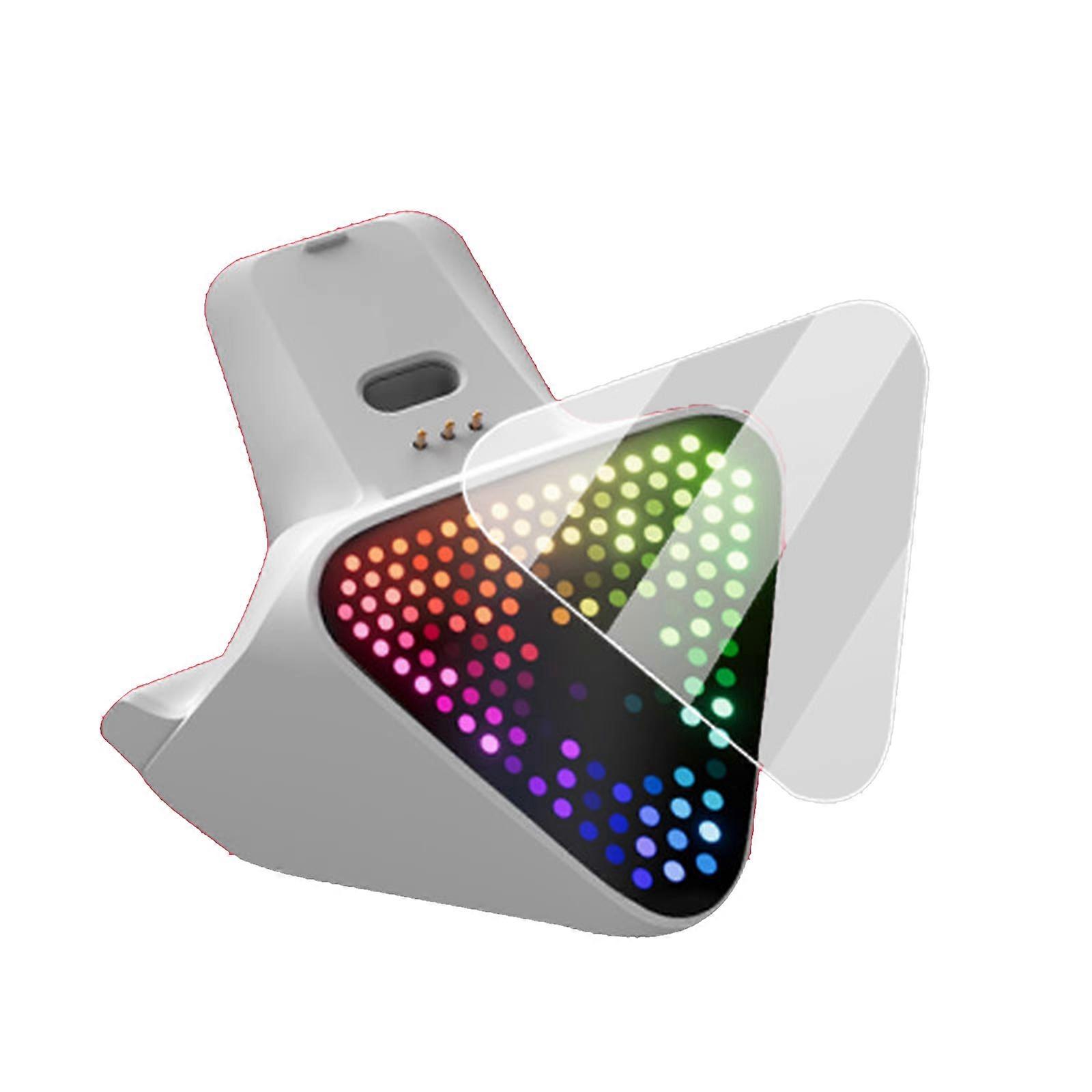 2pcs Protective Film for 5 Controller/Charging Dock Scratchproof High Definition Film Clear Protector Film Multicolor