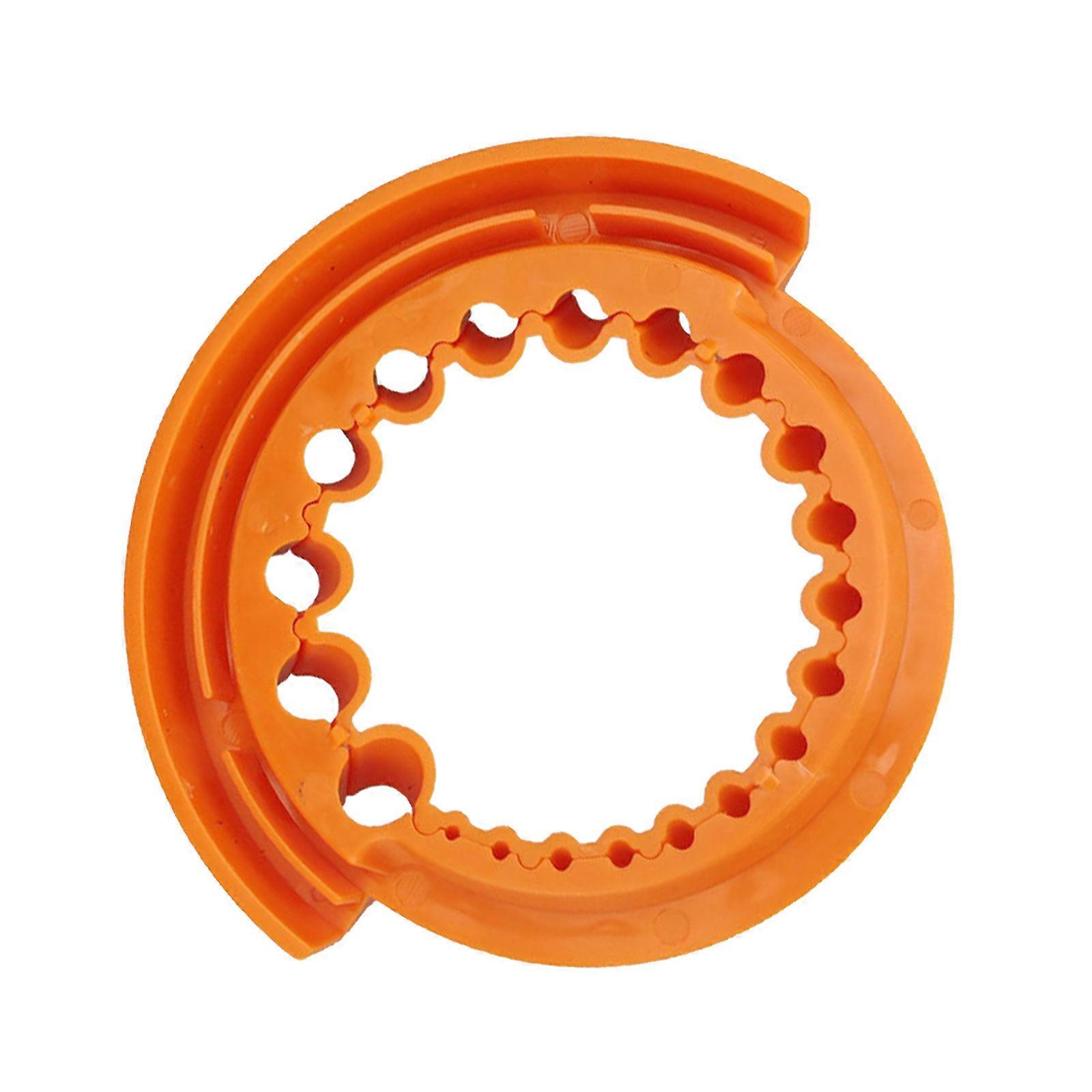 Efficient Portable 20 Hole Drill Bit Sharpener Multipurpose Drill Bit Grinding  Polishing Tool Angle Grinder Attachment  Orange