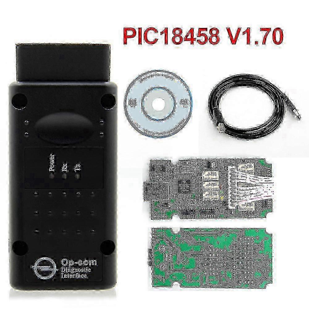 Opcom V1.59 V1.70 1.95 1.99 Op Com With Real Pic18f458 Can Be Flash Update Firmware Op-com For Opel Diagnostic Tool Best Quality