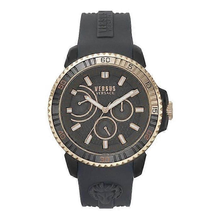 Relógio - Versus - VSPLO0319 - Aço inoxidável - Pulseira de silicone - Resistente à água até 50 metros