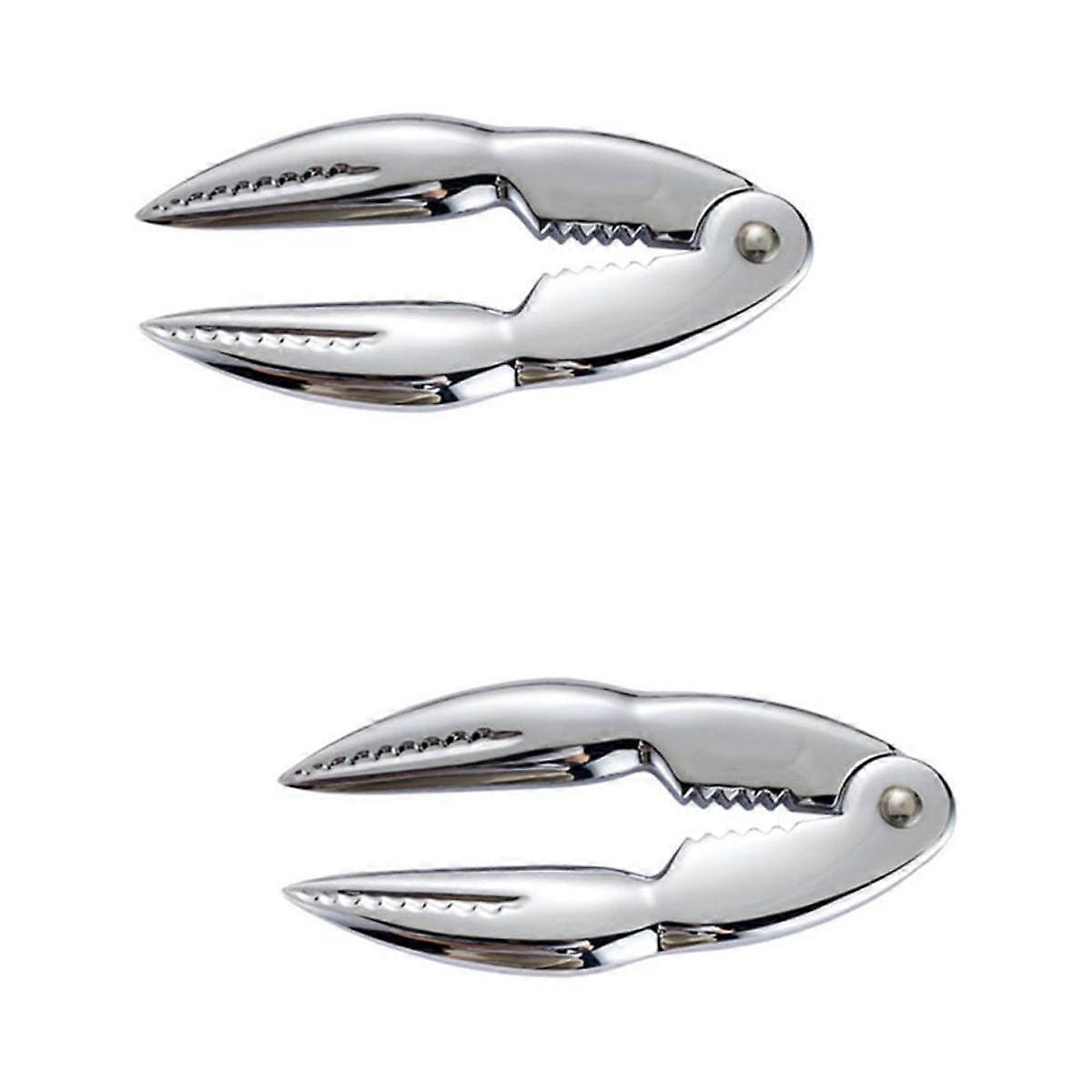 2 Pcs Biscuits Walnut Clips Walnut Tool Crab Claw Breakers Crab Leg Cracker Crab Crackers