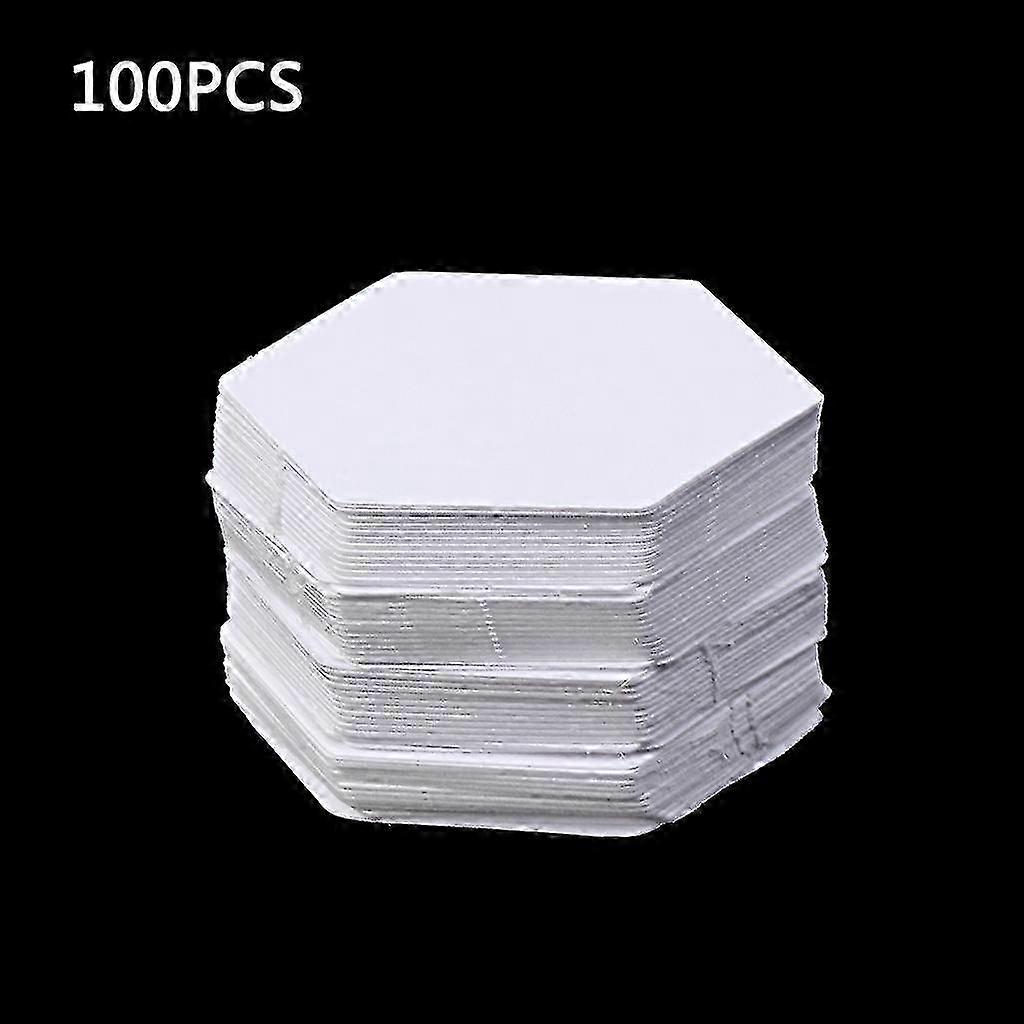 100-Piece Hexagon Templates Set for DIY Patchwork Sewing Crafts