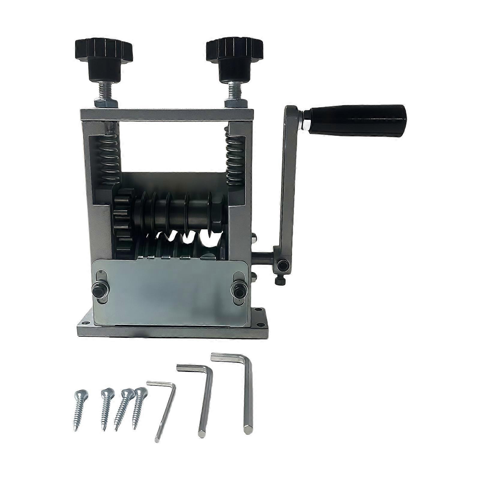 Portable Safe Multiple Hole Cable Stripper Featuring Hand Crank Operation and Electric Compatibility for Damage Less Stripping Multicolor