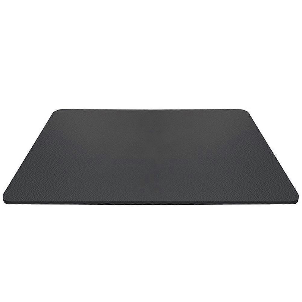 Drying Mat Kitchen Counter Effective Draining PVC Material Dark Grey 40.00X30.00X0.30cm 1Pcs