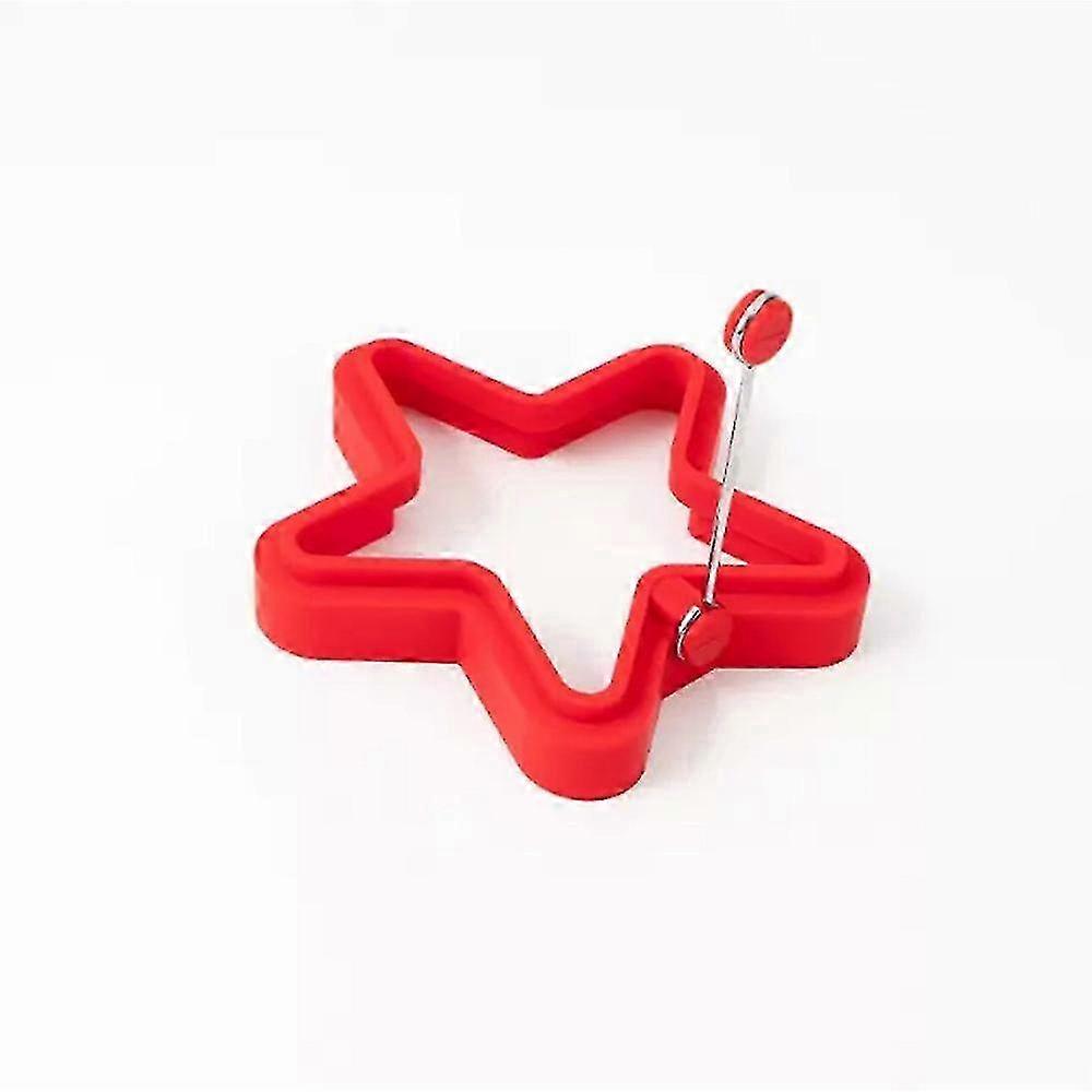 Silicone Christmas Pancake Mold Nonstick Heat Resistant Multi-function Portable Creative Frying Eggs for Cooking Tool