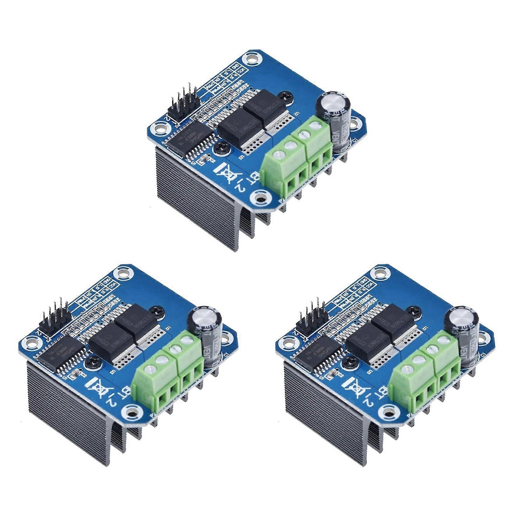 3X BTS7960 43A High Power Motor Driver Module/Smart Car Driver Module for Arduino Current Limit