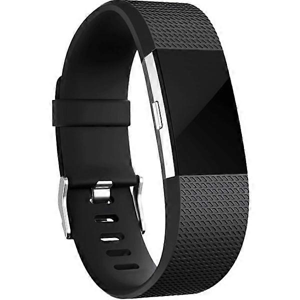 Compatible con pulsera Fitbit Charge 2 L Negra