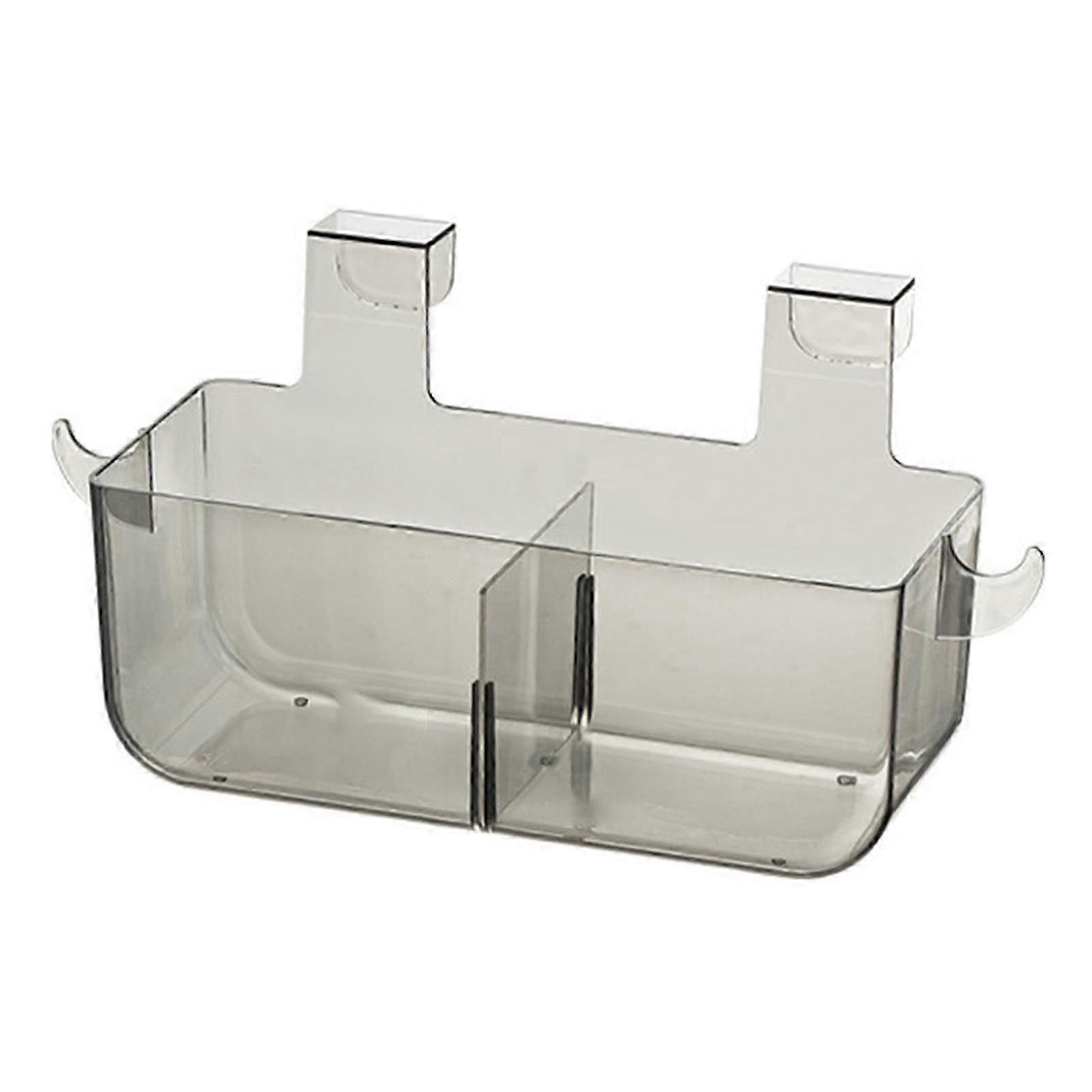 Multifunctional Wall Mounted Storage Rack For Kitchen Dual Compartment Kitchen Cabinet Storage Box For Small Kitchen