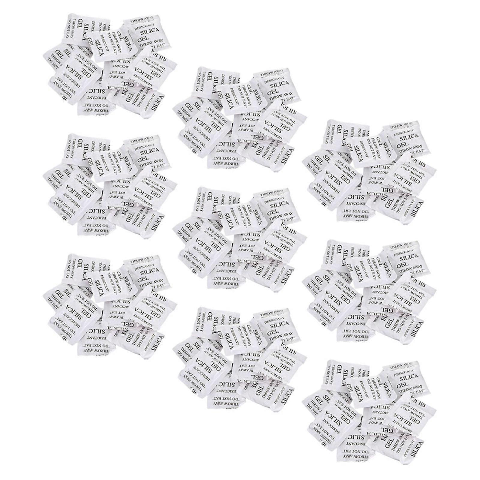 100pcs Silica gel Desiccant ξηρές τσάντες συλλεκτών υγρασίας σακουλών Desiccant